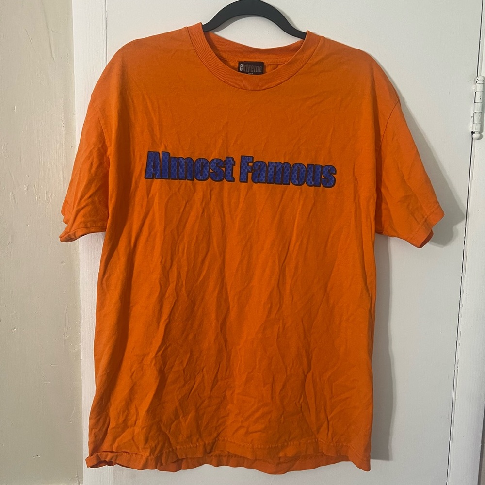 Almost Famous Bright Orange Men's Tee